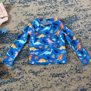 Dinosaur swim shirt